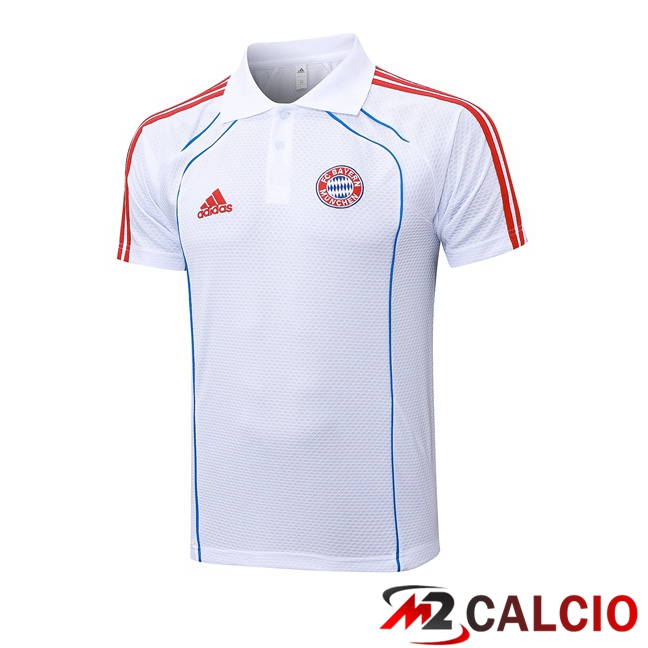 Maglia Polo Bayern Monaco Bianco 2025/2026