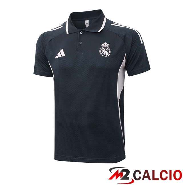 Maglia Polo Real Madrid Grigio 2025/2026