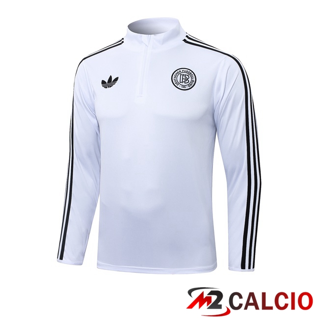 Felpa Allenamento Germania Bianco 2025/2026