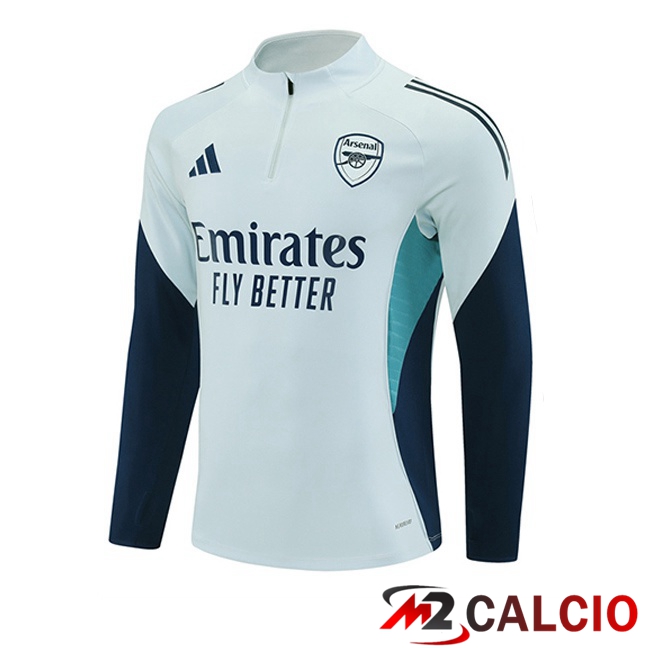 Felpa Allenamento Arsenal Grigio 2025/2026