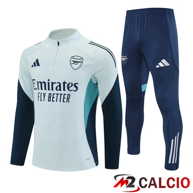 Insieme Tuta Calcio Arsenal Grigio 2025/2026