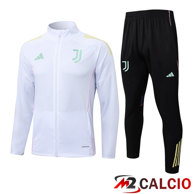 Insieme Tuta Calcio - Giacca Juventus Bianco 2025/2026