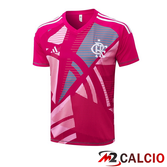 T Shirt Allenamento Flamengo Rosso 2025/2026