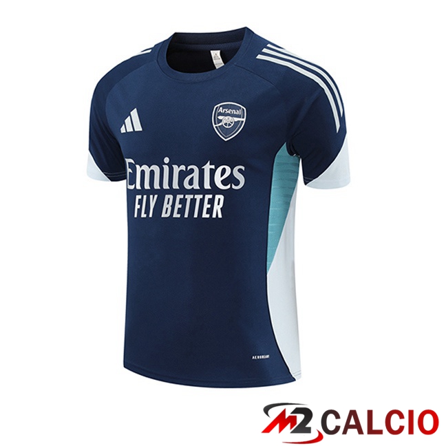 T Shirt Allenamento Arsenal Blu Reale 2025/2026