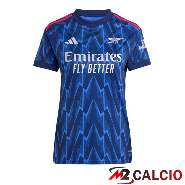 Maglie Calcio Arsenal Donna Seconda Blu Reale 2025/2026