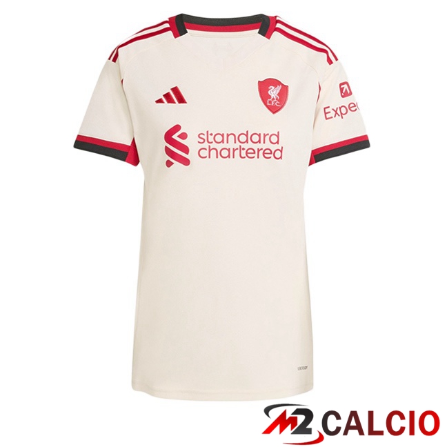 Maglie Calcio FC Liverpool Donna Seconda Giallo 2025/2026
