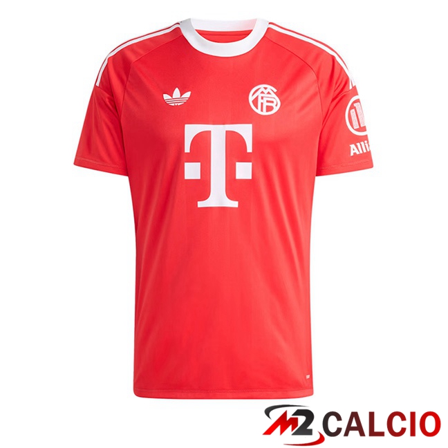 Maglie Calcio Bayern Monaco Portiere Rosso 2025/2026