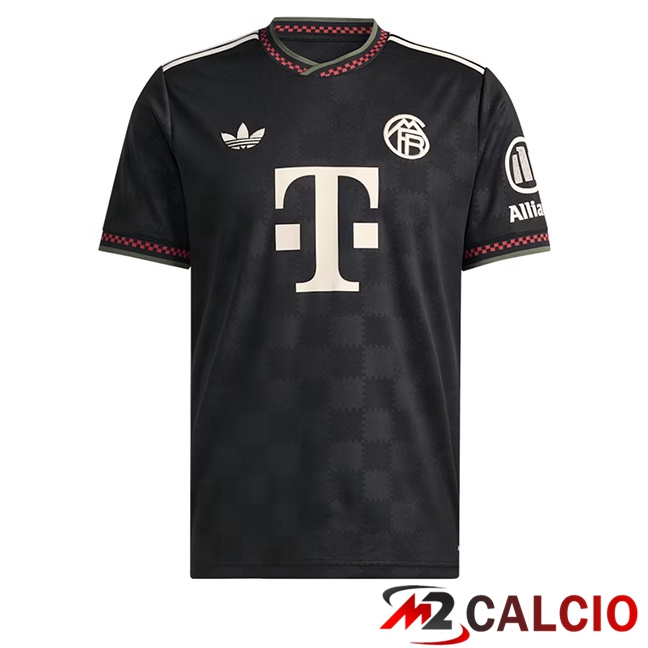 Maglie Calcio Bayern Monaco Terza Nero 2025/2026