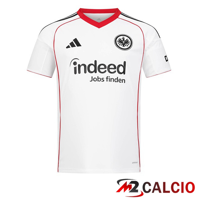 Maglie Calcio Eintracht Frankfurt Seconda Bianco 2025/2026