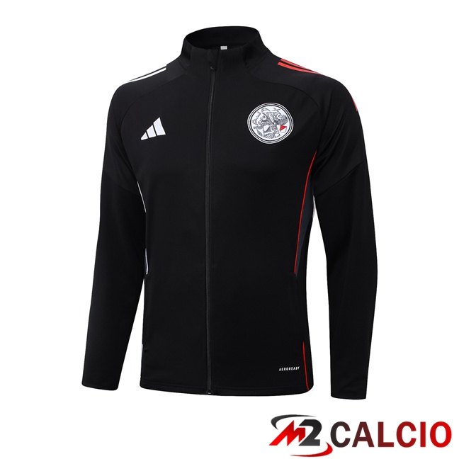 Giacca Calcio AFC Ajax Nero 2025/2026