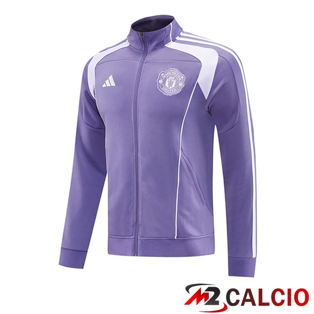 Giacca Calcio Manchester United Viola 2025/2026