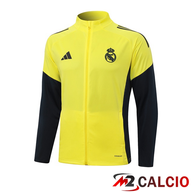 Giacca Calcio Real Madrid Giallo 2025/2026