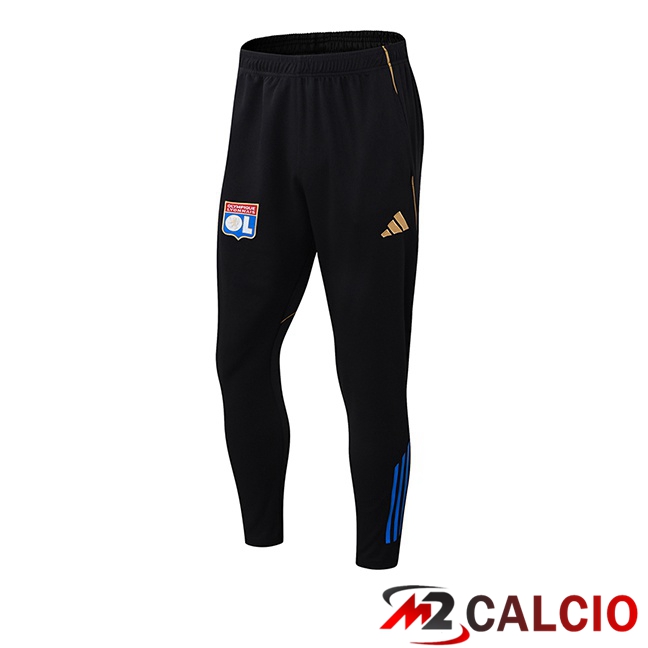 Pantaloni Da Allenamento Lione OL Nero 2025/2026