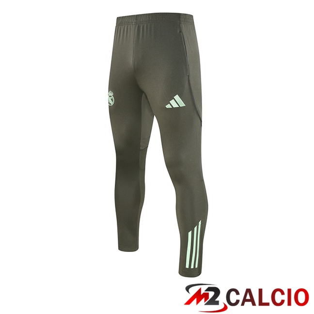Pantaloni Da Allenamento Real Madrid Verde 2025/2026