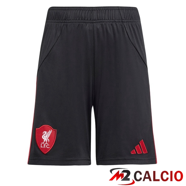 Pantaloncini Calcio FC Liverpool Prima Nero 2025/2026