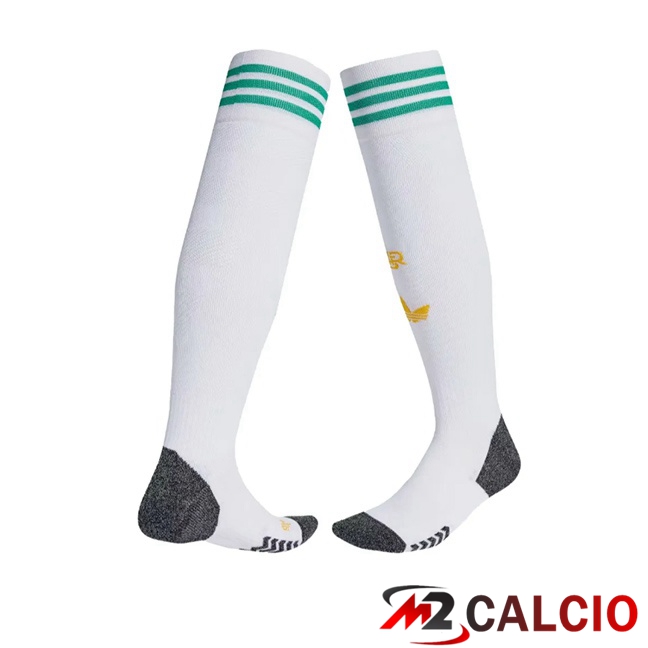 Calzini Calcio AS Roma Terza Bianco 2025/2026