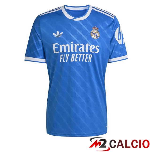 Maglie Calcio Real Madrid Terza Blu 2025/2026