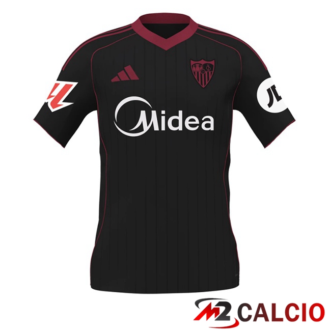 Maglie Calcio Sevilla FC Terza Nero 2025/2026
