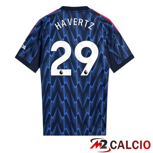 Maglie Calcio Arsenal (HAVERTZ 29) Seconda Blu Reale 2025/2026