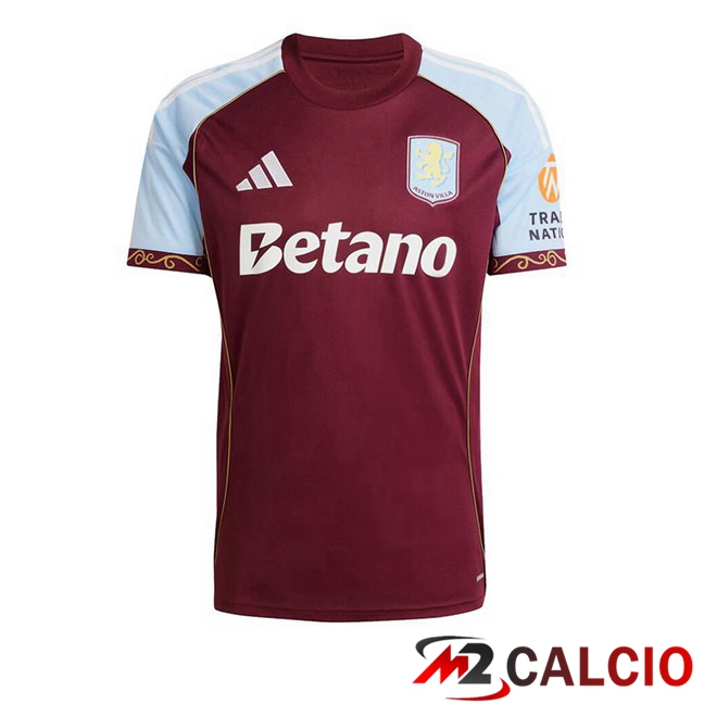 Maglie Calcio Aston Villa Prima Rosso 2025/2026