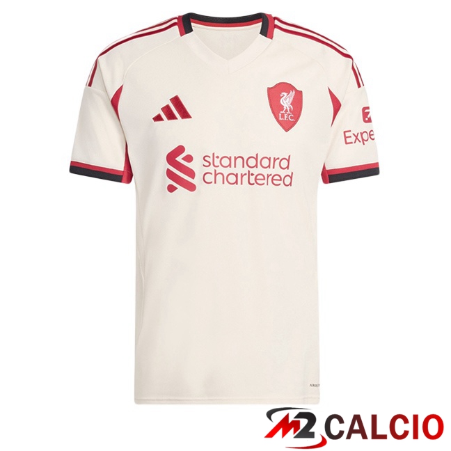 Maglie Calcio FC Liverpool Seconda Giallo 2025/2026
