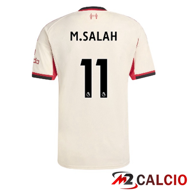 Maglie Calcio FC Liverpool (M.SALAH 11) Seconda Giallo 2025/2026