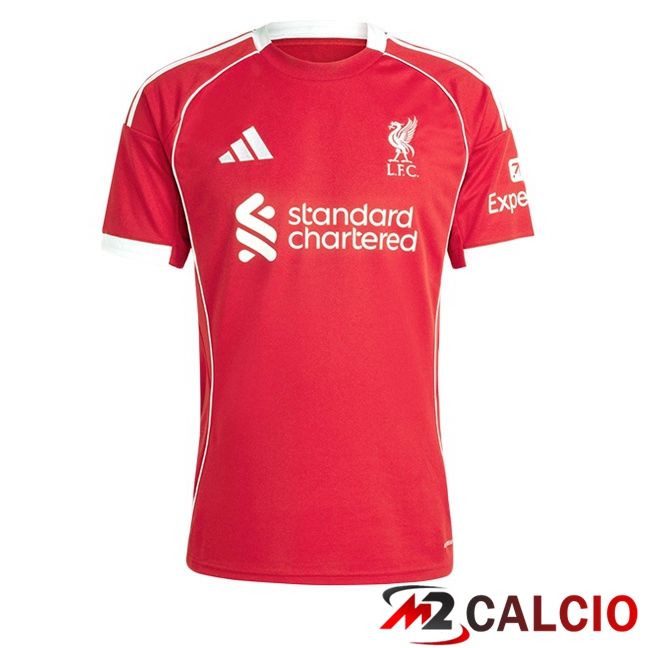 Maglie Calcio FC Liverpool Prima Rosso 2025/2026