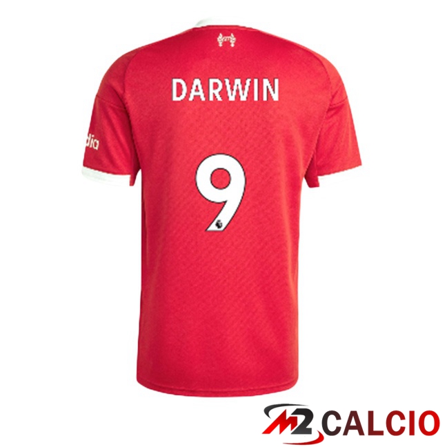Maglie Calcio FC Liverpool (DARWIN 9) Prima Rosso 2025/2026