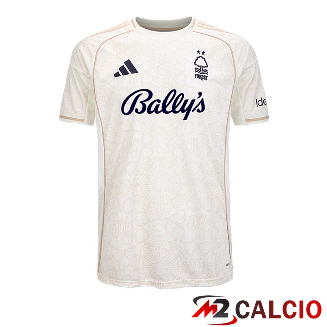 Maglie Calcio Nottingham Forest Seconda Bianco 2025/2026