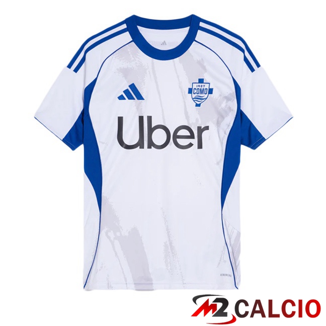 Maglie Calcio Como 1907 Seconda Bianco 2025/2026