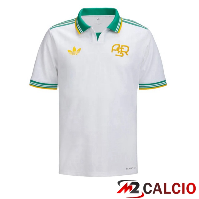 Maglie Calcio AS Roma Terza Bianco 2025/2026