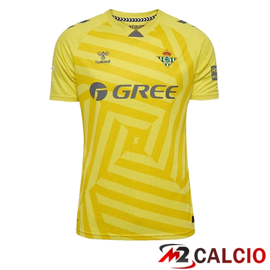 Maglie Calcio Real Betis Portiere Giallo 2025/2026
