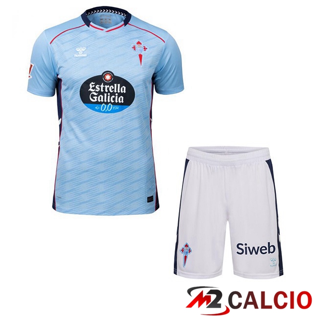 Maglie Calcio Celta Vigo Bambino Prima Blu 2025/2026