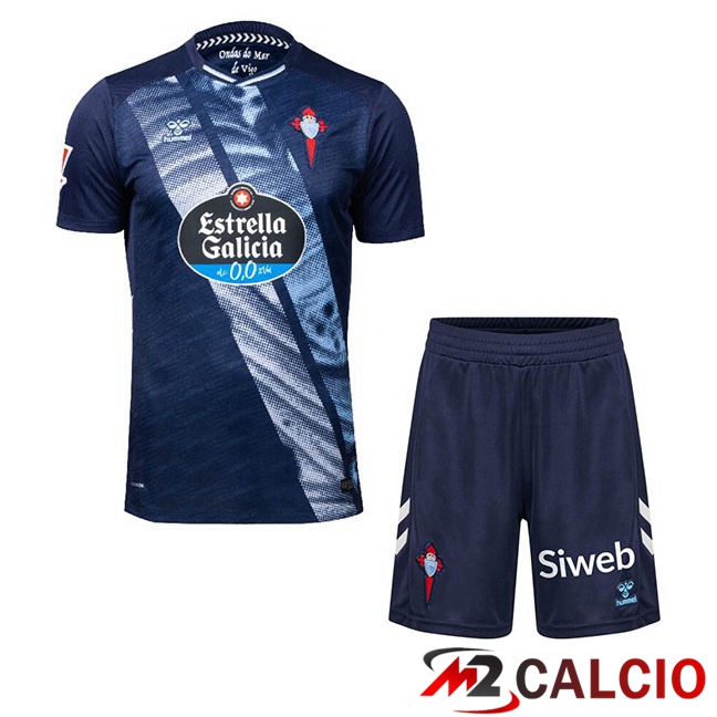 Maglie Calcio Celta Vigo Bambino Seconda Blu Reale 2025/2026
