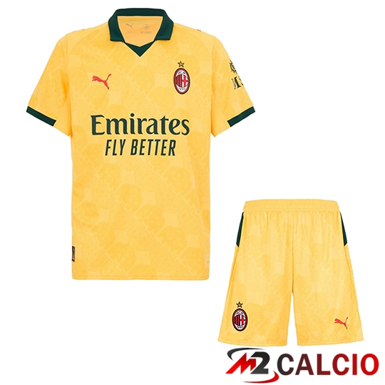 Maglie Calcio AC Milan Bambino Terza 2025/2026