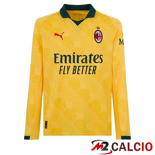 Maglie Calcio AC Milan Terza Manica Lunga 2025/2026