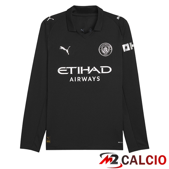 Maglie Calcio Manchester City Seconda Manica Lunga 2025/2026