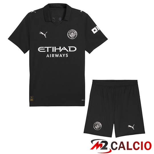 Maglie Calcio Manchester City Bambino Seconda 2025/2026