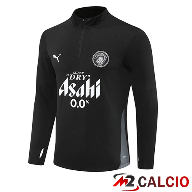 Felpa Allenamento Manchester City Nero 2025/2026
