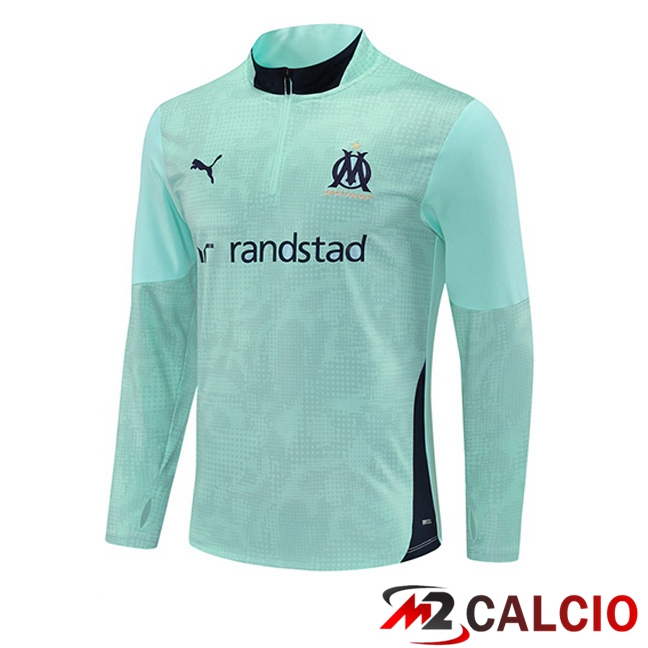 Felpa Allenamento Marsiglia OM Verde 2025/2026