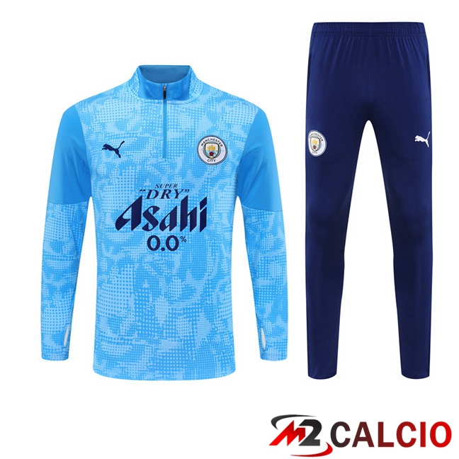 Insieme Tuta Calcio Manchester City Blu 2025/2026