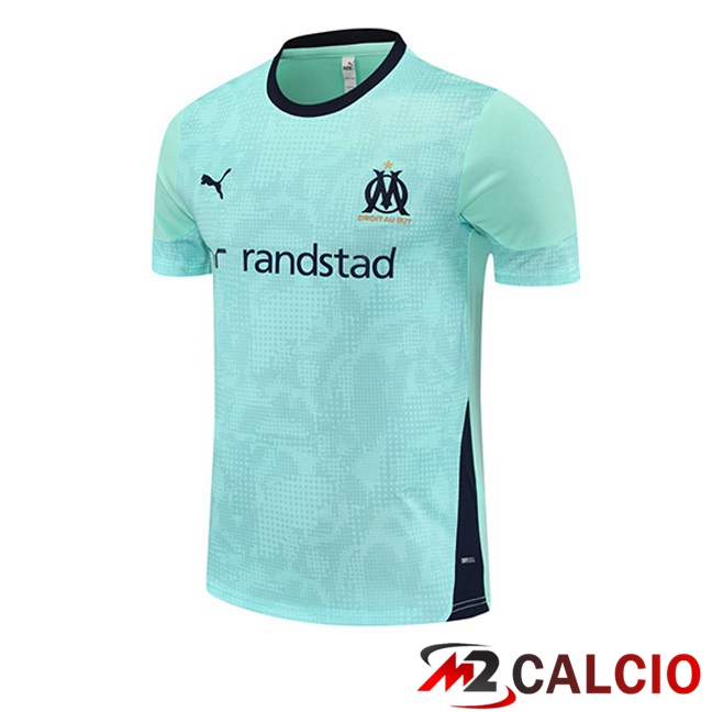 T Shirt Allenamento Marsiglia OM Verde 2025/2026