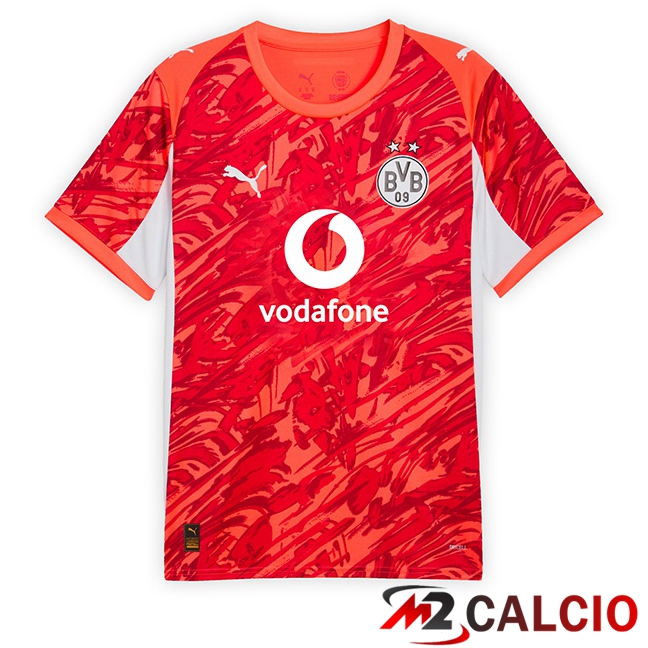 Maglie Calcio Dortmund BVB Portiere Rosso 2025/2026