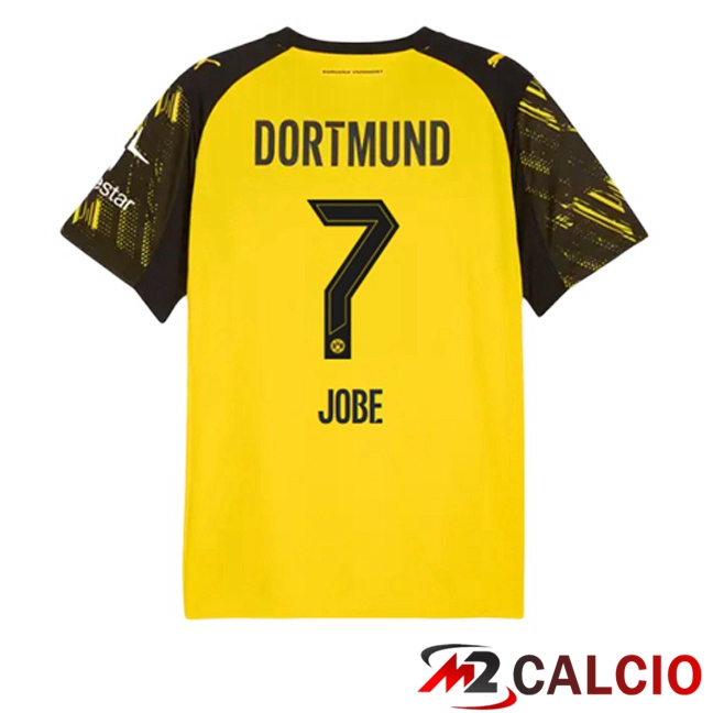Maglie Calcio Dortmund BVB (Jobe 7) Prima Giallo 2025/2026