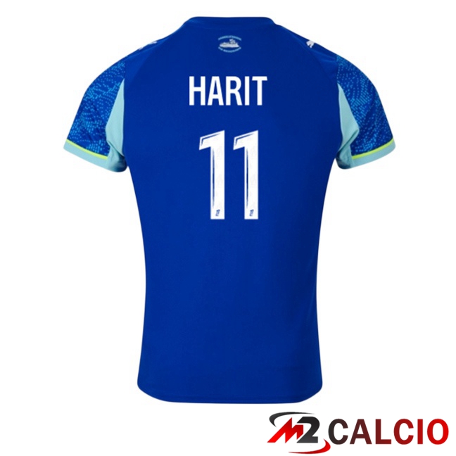 Maglie Calcio Marsiglia OM (HARIT 11) Terza Blu 2025/2026  Maglie Calcio Marsiglia OM (HARIT 11) Terza Blu 2025/2026