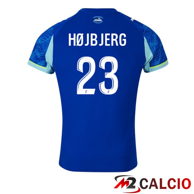 Maglie Calcio Marsiglia OM (HØJBJERG 23) Terza Blu 2025/2026  Maglie Calcio Marsiglia OM (HØJBJERG 23) Terza Blu 2025/2026