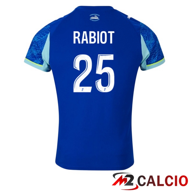 Maglie Calcio Marsiglia OM (RABIOT 25) Terza Blu 2025/2026  Maglie Calcio Marsiglia OM (RABIOT 25) Terza Blu 2025/2026