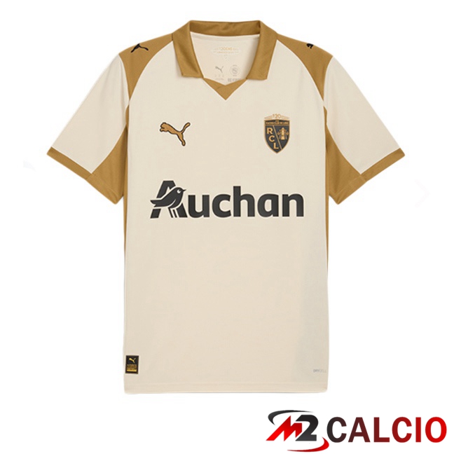 Maglie Calcio RC Lens Terza Giallo 2025/2026