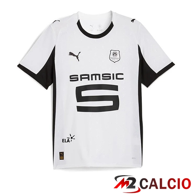 Maglie Calcio Stade Rennais Seconda Bianco 2025/2026