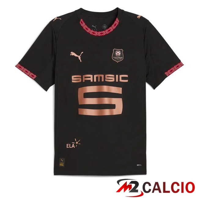 Maglie Calcio Stade Rennais Terza Nero 2025/2026